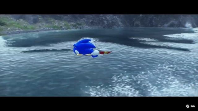 1 часть трейлера сравнения Sonic Frontiers и Геншин Импакт. смотреть онлайн