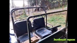 Тент и дуги на самодельный мини джип из мотороллера муравей.