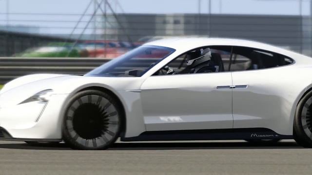 Porsche Mission E Test Run on Silverstone смотреть онлайн