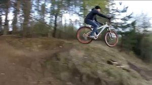 Покатушка на велосипеде в лес с Марселем