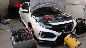 Honda FK8 Civic Type R ECU test! Motec M142 vs Hondata FlashPro vs Stock dyno