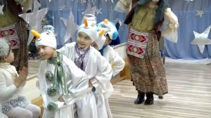 Новогодний утренник в подготовительной группе Ангелочек. Ташкент