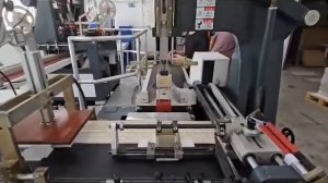 Машина для изготовления жестких коробок