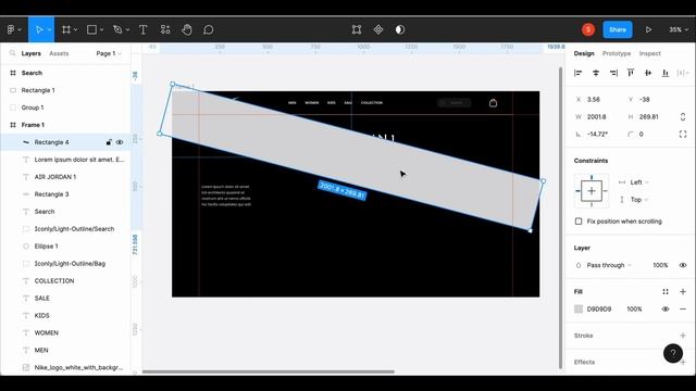 Shoe UI Website Design on Figma | Speed Art смотреть онлайн