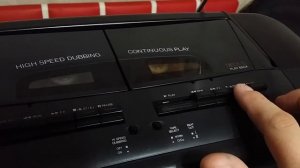 магнитола Daewoo двух-кассетник