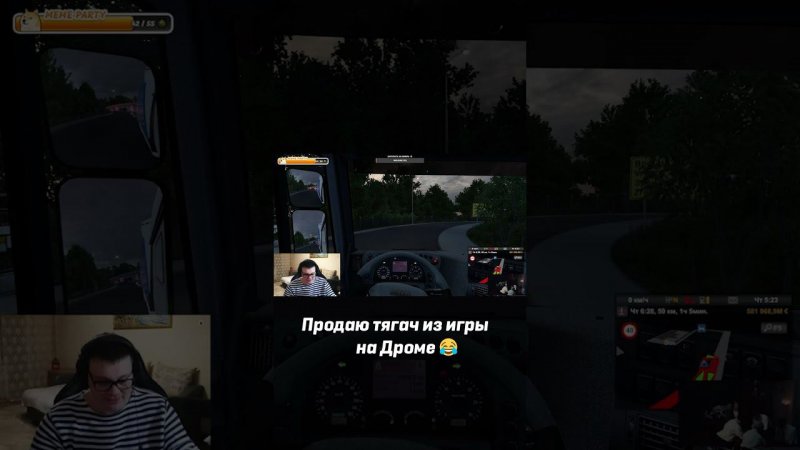 ПРОДАЮ ТЯГАЧ ИЗ ИГРЫ НА ДРОМЕ! #ETS2 #thealive55 #shorts