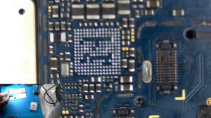 Реболл микросхемы контролера питания Samsung A127