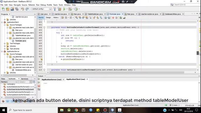 Application Enterprise using JAVA RMI#KELOMPOK 3 смотреть онлайн