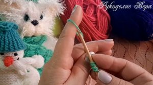 Самый простой набор петель начального ряда одной нитью - 2 способа. Вязание спицами. Для начинающих