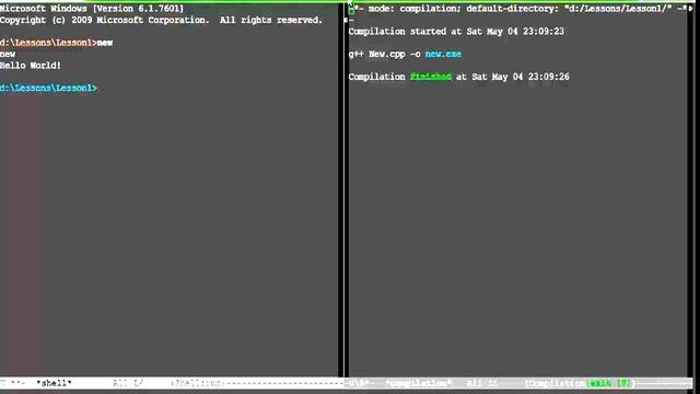 Пишем Hello World на C++