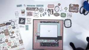 Scrapbooking Tutorial | Echo Park Our Wedding | Cutting Guide A