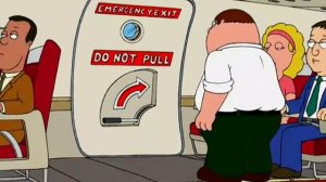 Питер выпрыгнул из самолета. Гриффины. Приколы из Гриффинов