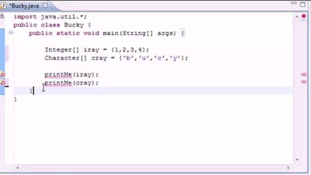 Java Level 2 Tutorial 17 Generic Methods смотреть онлайн