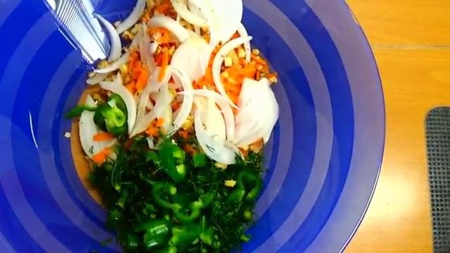 Очень вкусный салат из Стручковой Фасоли с Грецким Орехом "Green Bean Salad" "կանաչ լոբով ընկույզով
