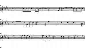 My Way.Ноты. Саксофон-Альт.