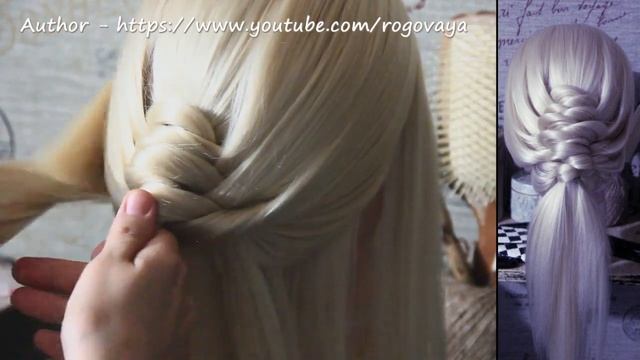 12 простых причёсок | Лена Роговая | Hairstyles by REM | Copyright © #hairstyles смотреть онлайн