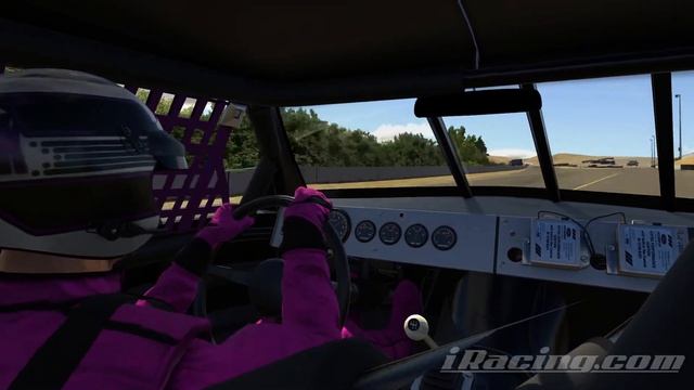 iRacing - 1987 Ford Thunderbird Nascar - Sonoma Cup (onboard) смотреть онлайн