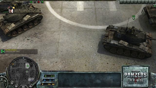 Codename Panzers: Cold War playthrough - Avanced Tutorial смотреть онлайн