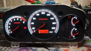 пересвет приборной панели  Honda Stream