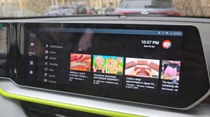 Яндекс и Youtube на Geely Coolray Китайской версии