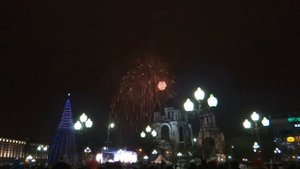 Салют в Калининграде  01.01.2014г.