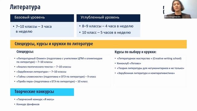 День открытых дверей в Школе "Летово". Представление кафедры русского языка и литературы. смотреть онлайн