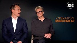 Operation Mincemeat - Colin Firth & Matthew Macfadyen on the joy & fascination of telling this stor