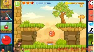 RED BALL 5 Adventure. Complete game walkthrough (all level 1 - 22)