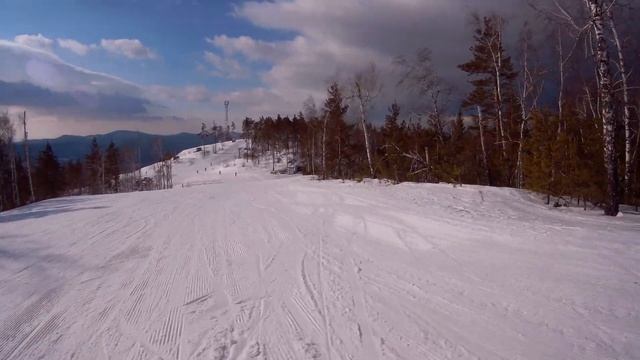 ГЛК Солнечная долина. Март 2020. Горнолыжка Солнечная Долина. смотреть онлайн