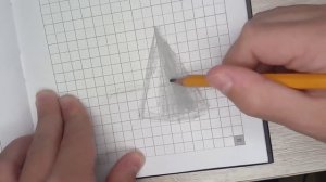урок №1. как нарисовать конус карандашом