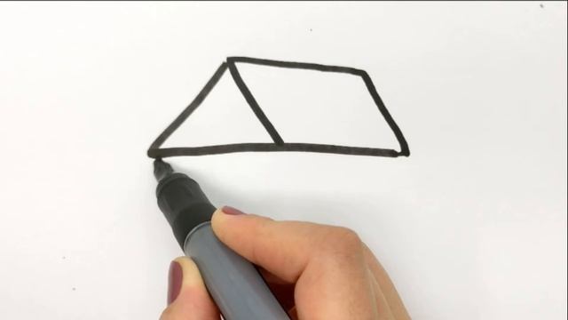 How to Draw a House for Kids | Как нарисовать домик для детей | Bolalar uchun uyni qanday chizish смотреть онлайн