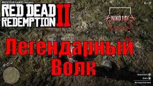 Red Dead Redemption 2 Легендарный Волк