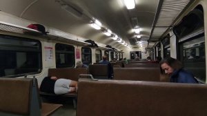 Казанское направление РЖД МЦД-3. Дальний пригород. ЭД4М-0278. Маршрут : Москва-Казанская - Рязань-1