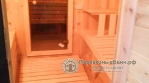 Баня бочка настоящая с максимальной комплектацией из кедра