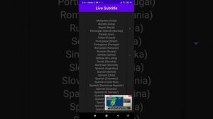 ANDROID LIVE SUBTITLE APP TO AUTO GENERATE TRANSLATED LIVE SUBTITLE / LIVE CAPTION