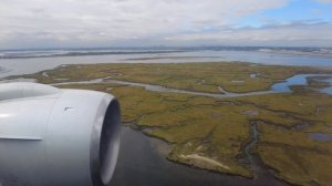 [4K] Landing at JFK International Airport in New York | American Airlines flight 95