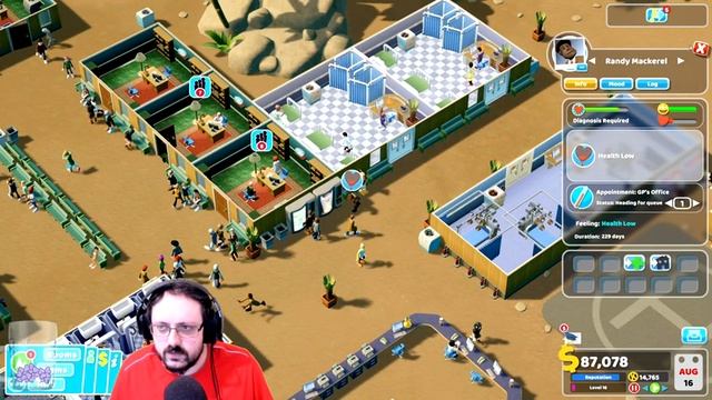 3 Star Overgrowth (Pebberley Island Hospital #2) | Two Point Hospital смотреть онлайн