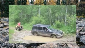 #275. Subaru Forester исследует грязь в лесу