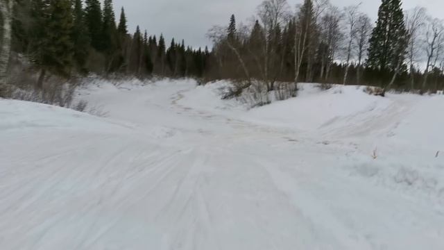 Вижас-Мезень 320км за бензином.Буран плюс 3 бочки бензина