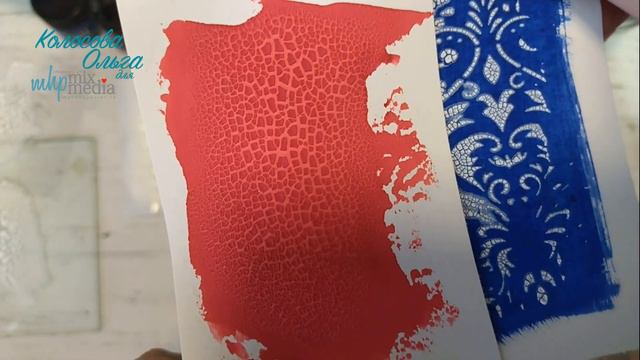 Кракелюрная текстурная паста. Как работать. Как удержать трещинки. Обзор смотреть онлайн