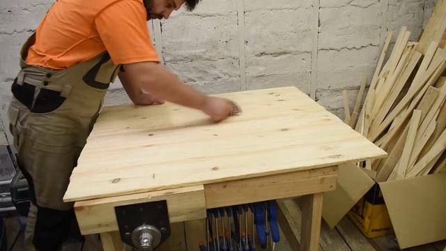 Теплая дверь своими руками из дерева. DIY. смотреть онлайн