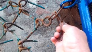 сетчатая борона собрана