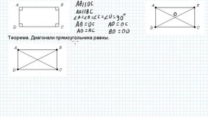 Свойства прямоугольника