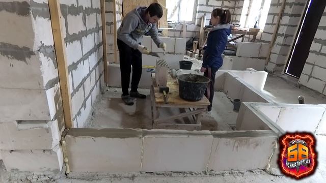 ? Увидел, как знакомый мастер делает перегородки в доме из газобетона. Такого хака я раньше не знал смотреть онлайн