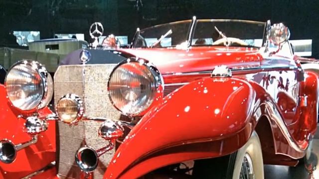 Раритетный Mercedes-Benz 500 K Roadster 1935 года смотреть онлайн