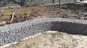 Клумба Габион