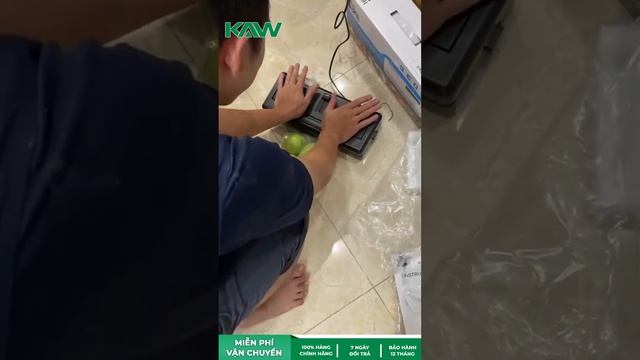 VIDEO MÁY HÚT CHÂN KHÔNG, KHÔNG KÉN TÚI KAW P280 CHÍNH HÃNG 100%