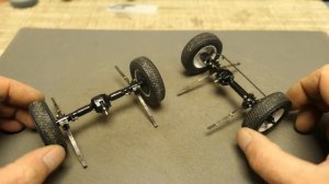 Нива Кабрио в масштабе 1:18. Мосты. Часть 5