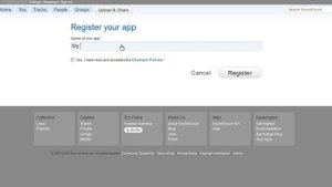 Getting SoundCloud API Client ID
