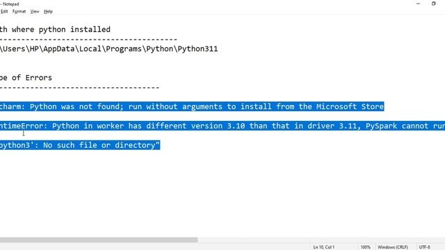 Part-6 Error handling during Spark Environment Setup смотреть онлайн